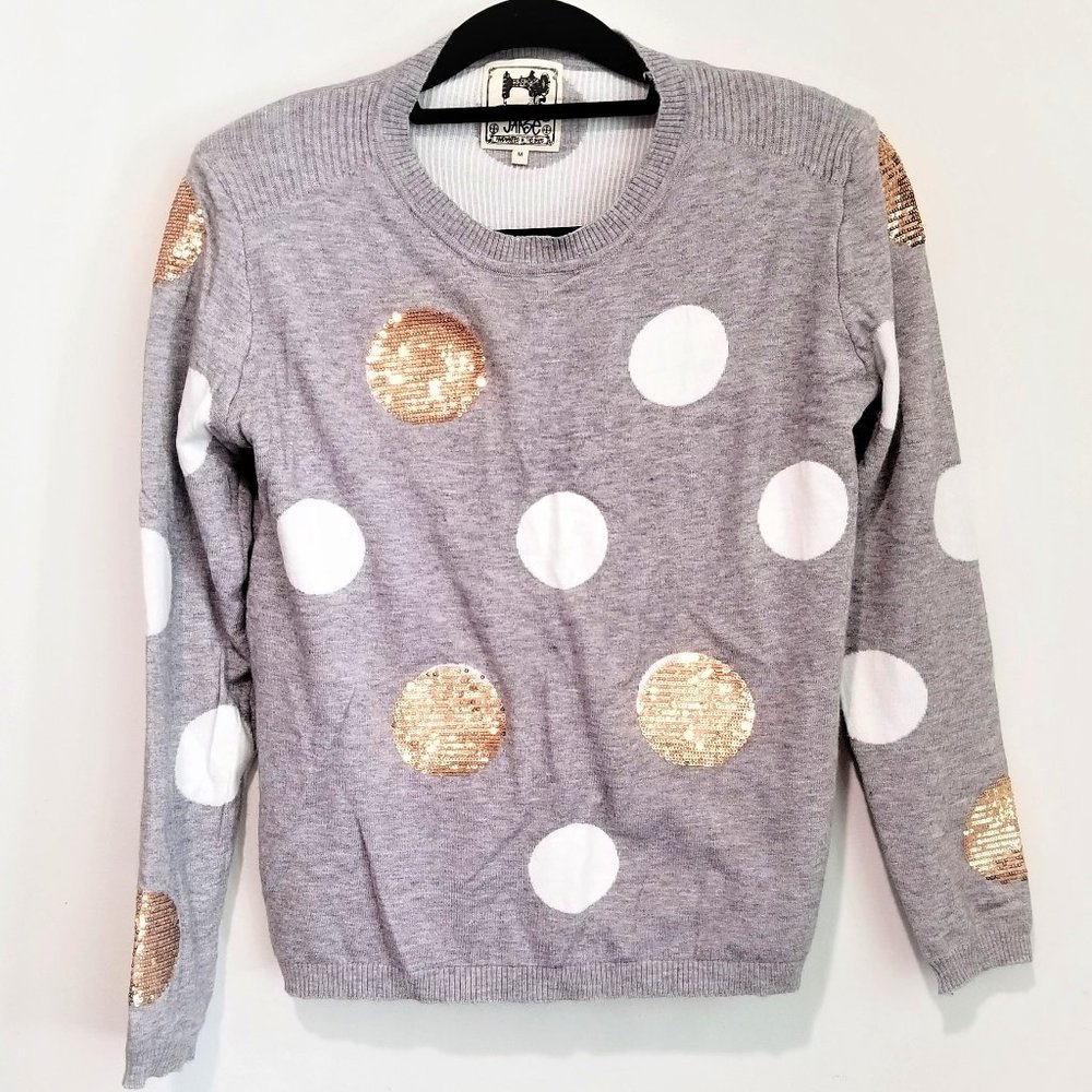 NWOT Beautiful polka-dot sweater